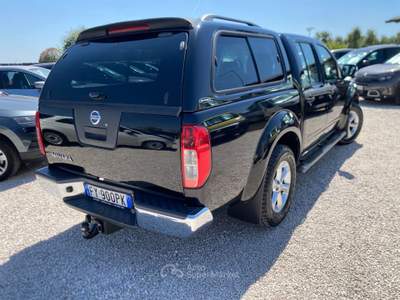 Nissan Navara N1 AUTOCARRO GANCIO TRAINO 2.5 dCi 190CV 4 porte Double Cab Sport Nero usata Corato