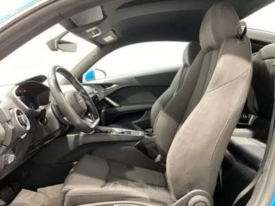 Audi TT Coupe 40 2.0 tfsi S-line s-tronic 2023 197cv camera 19" Blu/Azzurro usata Monte Compatri