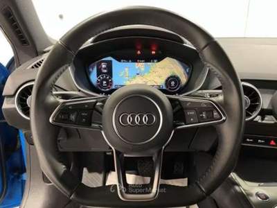 Audi TT Coupe 40 2.0 tfsi S-line s-tronic 2023 197cv camera 19" Blu/Azzurro usata Monte Compatri