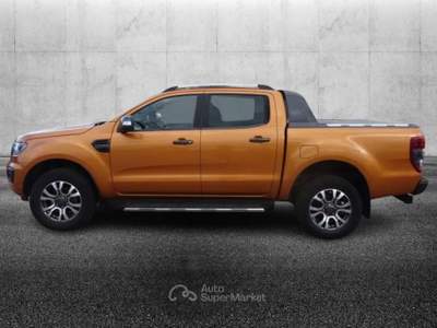 Ford Ranger 2.0 ECOBLUE aut. 213 CV DC Wildtrak 5 posti Arancione usata Pieve di Cento