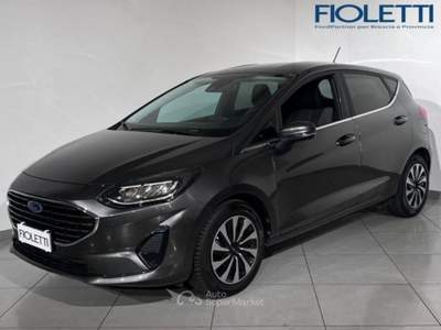 Ford Fiesta 7ª SERIE 1.1 75 CV GPL 5 PORTE TITANIUM Nero usata Manerbio