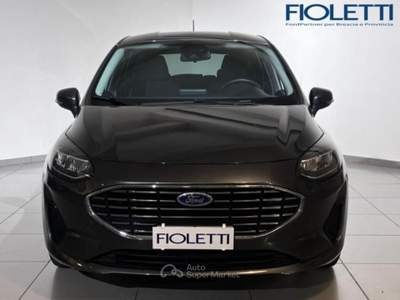 Ford Fiesta 7ª SERIE 1.1 75 CV GPL 5 PORTE TITANIUM Nero usata Manerbio