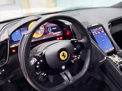Ferrari Roma 3.9 F1 dct|Scarichi Capristo|SOLI 3.000 KM|IVA ESPOSTA Nero usata San Felice a Cancello