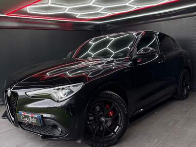Alfa Romeo Stelvio 2.2 TD 210 CV Q4 Veloce IPER FULL Nero usata Teverola