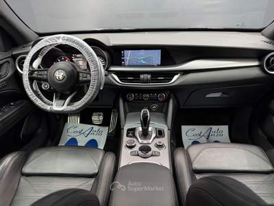 Alfa Romeo Stelvio 2.2 TD 210 CV Q4 Veloce IPER FULL Nero usata Teverola