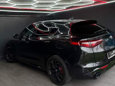 Alfa Romeo Stelvio 2.2 TD 210 CV Q4 Veloce IPER FULL Nero usata Teverola