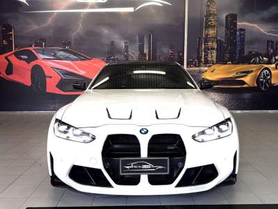 BMW Serie 4 M4 M4 COMPETITION 510 CV CERTIFICATA CARBONCERAMICI OK PERMUTE Bianco usata Cornaredo