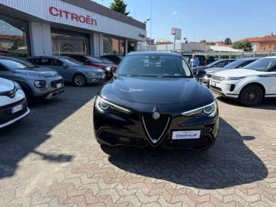 Alfa Romeo Stelvio 2.2 Turbodiesel 190 CV AT8 Q4 Business Nero usata Sesto San Giovanni