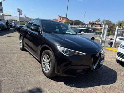 Alfa Romeo Stelvio 2.2 Turbodiesel 190 CV AT8 Q4 Business Nero usata Sesto San Giovanni