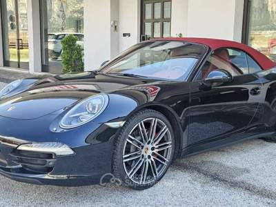 Porsche 911 3.8 4S CABRIO 400 CV Nero usata San Michele all'Adige