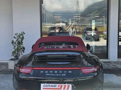 Porsche 911 3.8 4S CABRIO 400 CV Nero usata San Michele all'Adige