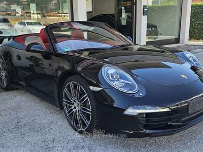 Porsche 911 3.8 4S CABRIO 400 CV Nero usata San Michele all'Adige