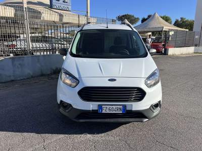 Ford Transit Courier 1.5 TDCI 75 CV TREND  VAN 2 POSTI Bianco usata Roma