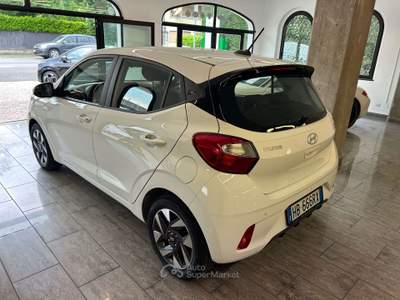 Hyundai i10 1.0 mpi Connectline 63cv KM0 Bianco usata Caravaggio
