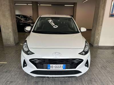 Hyundai i10 1.0 mpi Connectline 63cv KM0 Bianco usata Caravaggio
