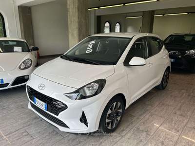 Hyundai i10 1.0 mpi Connectline 63cv KM0 Bianco usata Caravaggio