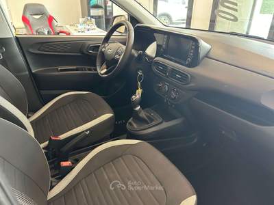 Hyundai i10 1.0 mpi Connectline 63cv KM0 Bianco usata Caravaggio