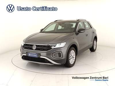 Volkswagen T-Roc 1.0 tsi life 110cv Grigio usata Bari