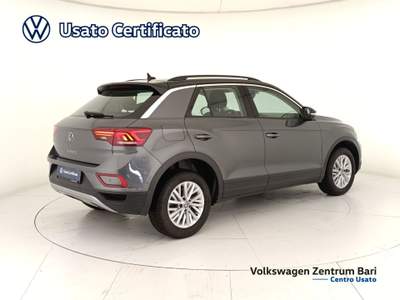 Volkswagen T-Roc 1.0 tsi life 110cv Grigio usata Bari