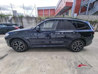 BMW X3 xdrive20d mhev 48V Msport auto Nero usata Corciano