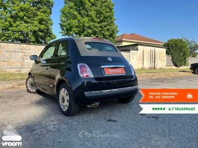 Fiat 500 500 C 1.2 Lounge Nero usata Vigevano
