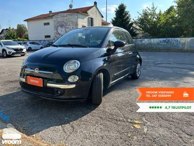 Fiat 500 500 C 1.2 Lounge Nero usata Vigevano