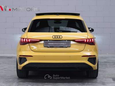 Audi A3 SPB Sportback 35 TDI S line Edition S-tronic | LED MATRIX Giallo usata Brescia