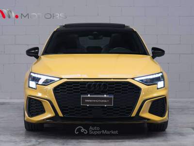 Audi A3 SPB Sportback 35 TDI S line Edition S-tronic | LED MATRIX Giallo usata Brescia