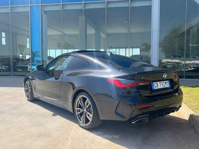 BMW Serie 4 440i M440i 48V xDrive Coupé - anticipo €11400 noleggio no scoring Nero usata Gela