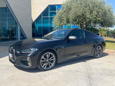 BMW Serie 4 440i M440i 48V xDrive Coupé - possibilità noleggio no scoring Nero usata Gela