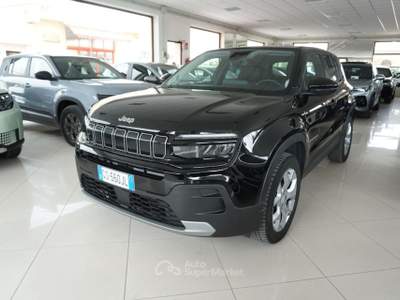 Jeep Avenger 1.2 Turbo 100 CV Altitude Nero usata San Vito dei Normanni