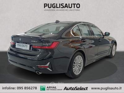BMW Serie 3 318d d 48V Luxury Blu/Azzurro usata BELPASSO