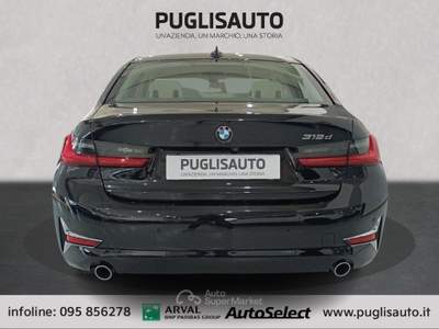 BMW Serie 3 318d d 48V Luxury Blu/Azzurro usata BELPASSO