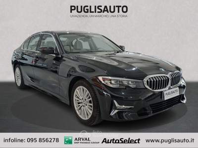 BMW Serie 3 318d d 48V Luxury Blu/Azzurro usata BELPASSO