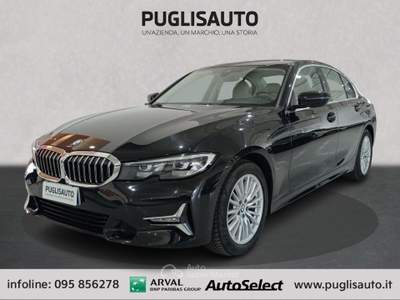 BMW Serie 3 318d d 48V Luxury Blu/Azzurro usata BELPASSO