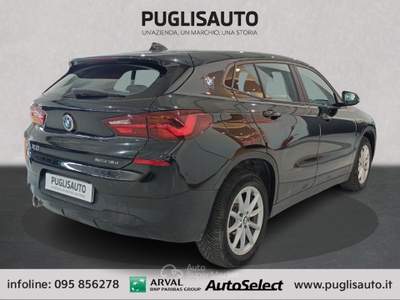 BMW X2 sDrive16d Nero usata BELPASSO