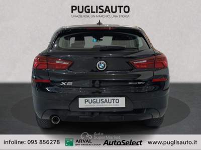 BMW X2 sDrive16d Nero usata BELPASSO