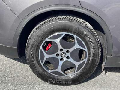 Alfa Romeo Stelvio 2.2 TDs 190 CV AT8 Q4 Super Bus No Finanziamento Grigio usata Fiumicino