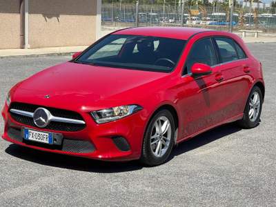 Mercedes-Benz Classe A Automatic Business Extra 1.5 Benzina Euro6 Rosso usata Fiumicino