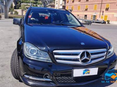 Mercedes-Benz Classe C CDI Elegance Station Wagon Nero usata Genova