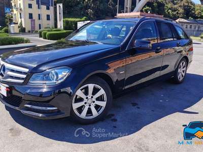 Mercedes-Benz Classe C CDI Elegance Station Wagon Nero usata Genova