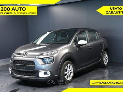 Citroen C3 PureTech 83 S&S You Grigio usata Arsiè