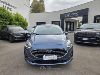 Ford Fiesta 1.1 75 CV 5 porte Titanium Blu/Azzurro usata Taranto