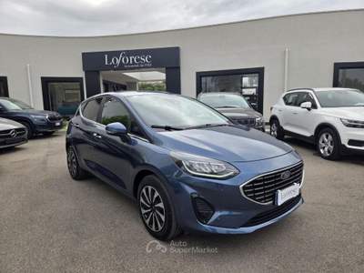 Ford Fiesta 1.1 75 CV 5 porte Titanium Blu/Azzurro usata Taranto