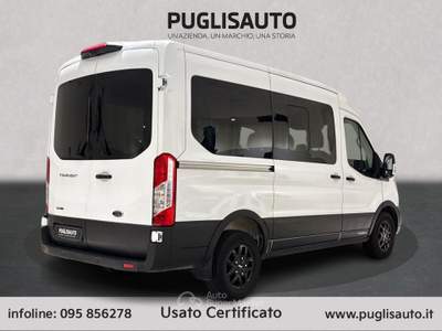 Ford Transit 350 2.0 EcoB.MHEV 170CV PM-TM Combi base rampa Tr Bianco usata BELPASSO