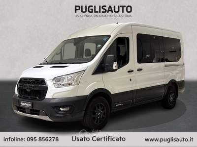 Ford Transit 350 2.0 EcoB.MHEV 170CV PM-TM Combi base rampa Tr Bianco usata BELPASSO