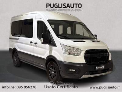 Ford Transit 350 2.0 EcoB.MHEV 170CV PM-TM Combi base rampa Tr Bianco usata BELPASSO