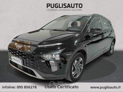 Hyundai Bayon 1.0 T-GDI Hybrid 48V iMT XLine Nero usata BELPASSO