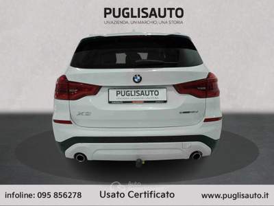 BMW X3 sDrive18d Aut. Bianco usata BELPASSO