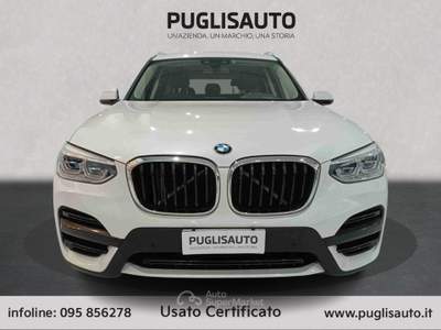 BMW X3 sDrive18d Aut. Bianco usata BELPASSO